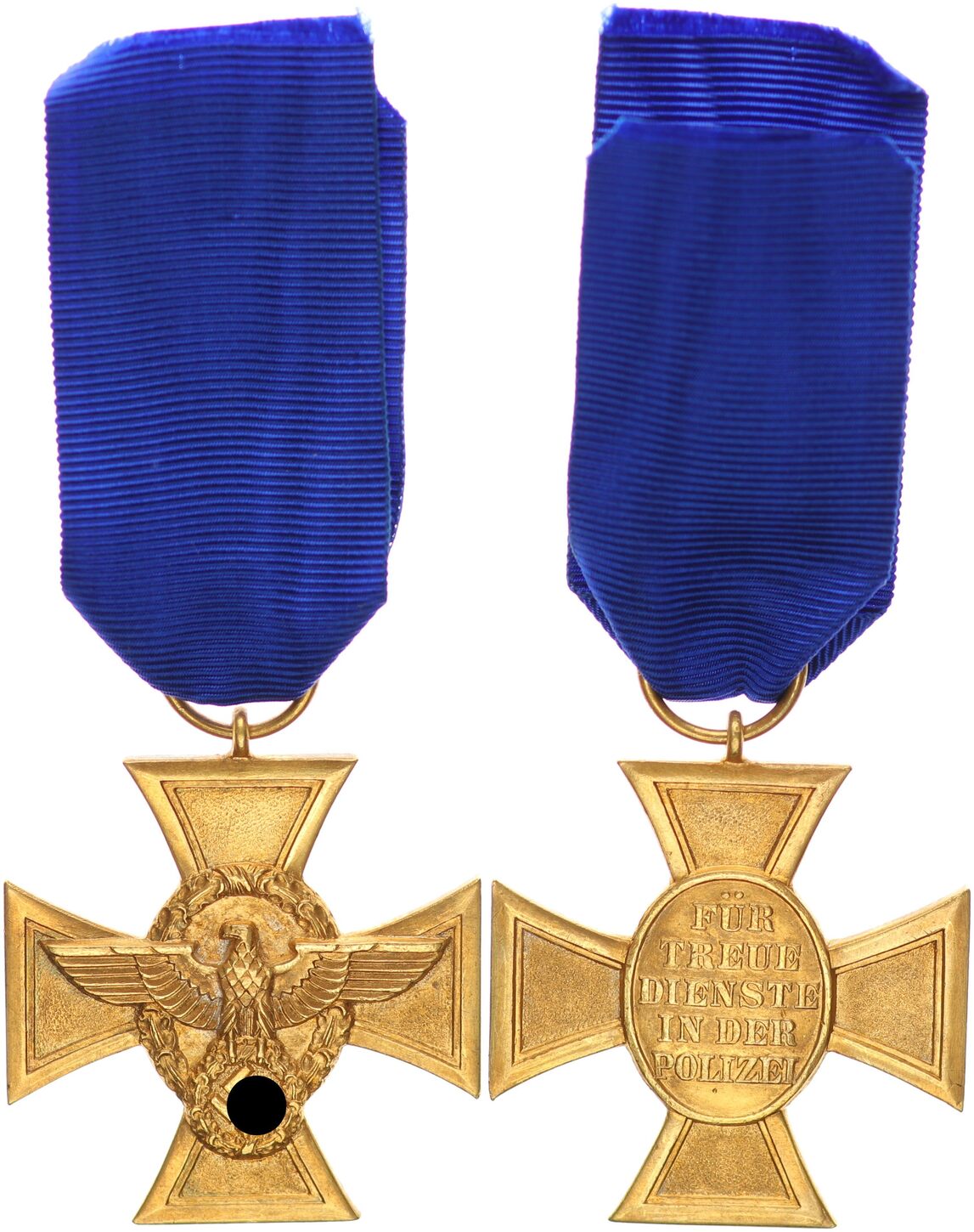 3. Reich Orden ca. 1940 PolizeiDienstauszeichnung 1. Stufe für 25