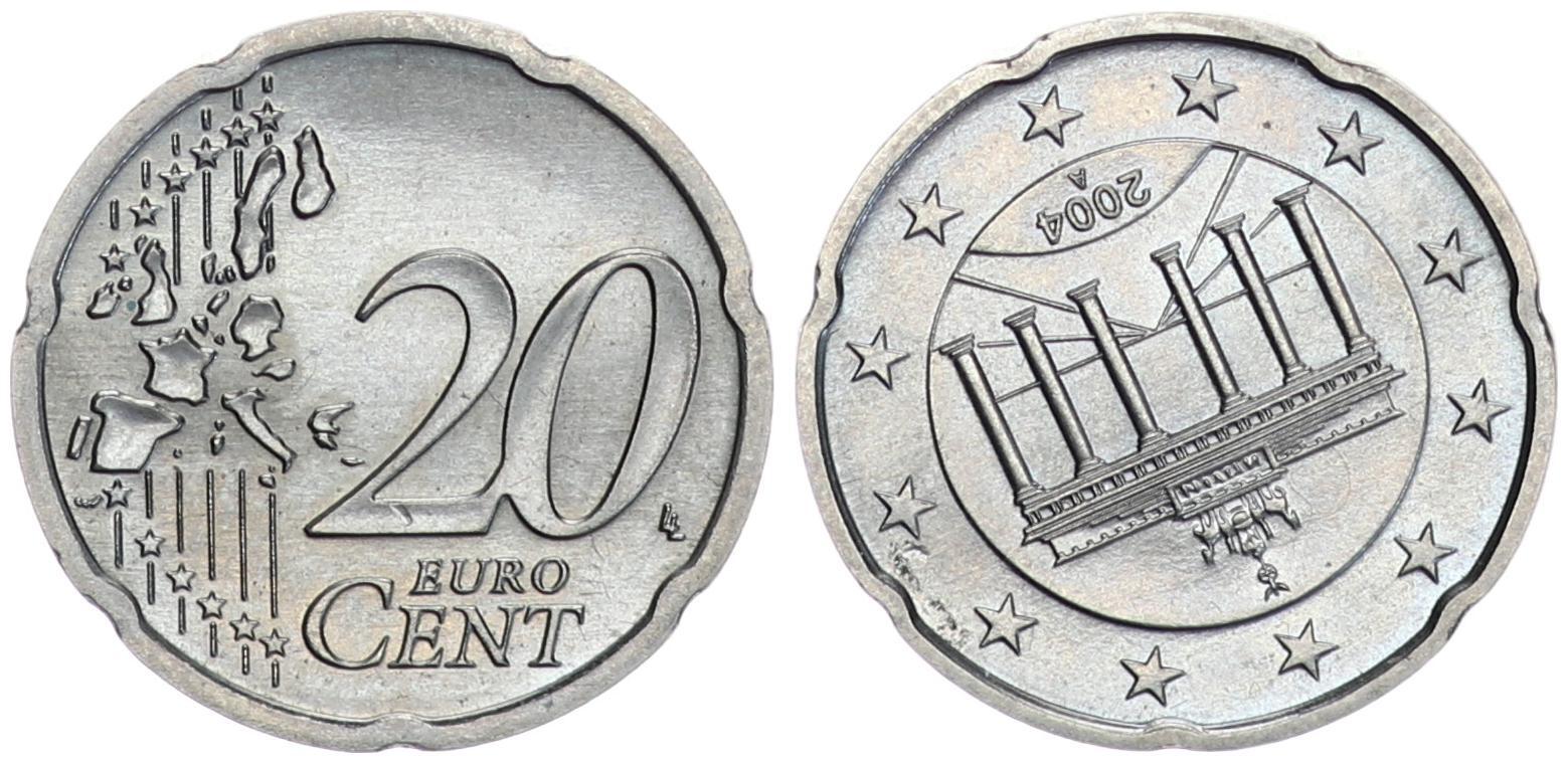 20 Cent Fehlpragung Deutschland