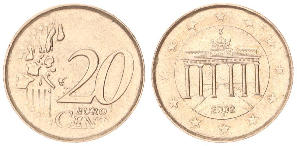 20 Cent Fehlpragung Deutschland