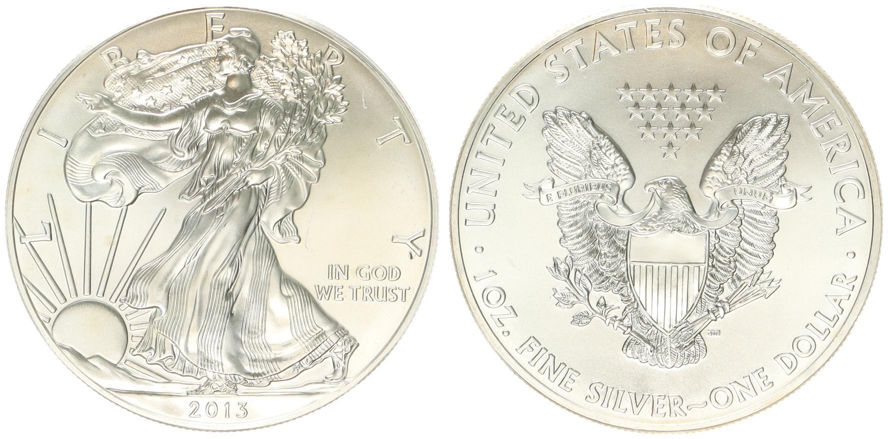 Usa Dollar Unze Silber American Eagle Liberty Oz