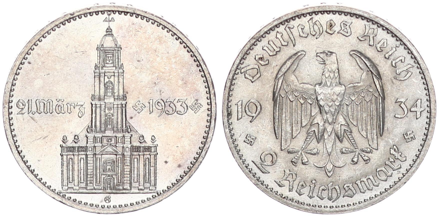 Deutschland Drittes Reich Mark G Reich Reichsmark