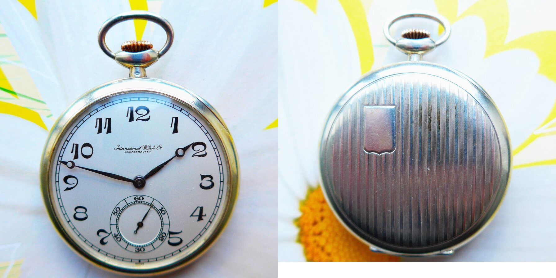 Iwc Schaffhausen Herrentaschenuhr Schweiz, 1929, HERREN TASCHENUHR