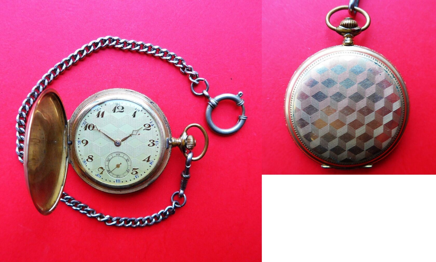 Schweiz, Sprungdeckel HERREN TASCHENUHR, Ankerhemmung