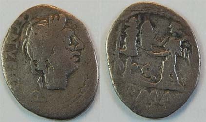 45 v. chr. römische tribüne aus