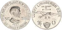 USA Medaille Lucky Lindbergh Coin -