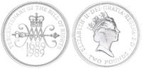Großbritannien 2 Pounds 300 Jahre Bill of Rights -