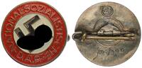 3. Reich Orden NSDAP Parteiabzeichen lackiert M1/100 Werner Redo -