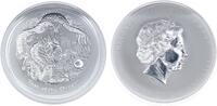 Australien 10 Unzen Silber Lunar II. Drache - 10 oz