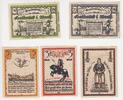 Deutschland / Delbrück 25/50 Pfennig & 1/3/5Mark-Schein Deutschland / Delbrück, 25/50Pf 1,3,5Mark Pfennig-Schein -