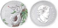 Kanada 20 $ Silber Gedenkmünze Lunar Serie Schlange - 1/4 unze -