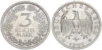 Weimarer Republik - Deutschland 3 Mark Weimar 3 Reichsmark 1931 A -