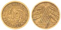 Deutschland / WEIMAR 10 Pfennig -