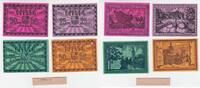 Deutschland / Oppurg Set:25,2x50,75 Pfennig Oppurg (4)Set:25,50,75 Pfennig Notgeld 1.8.1921 -