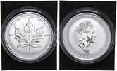 Kanada 5 Dollar mit Beizeichen 1 oz Silber Maple Leaf - Privy Mark Lunar Dragon