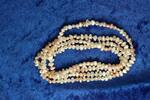 Ohne Verschluss Perlen Kette, 90cm lang,13g -