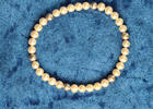 Ohne Verschluss Perlen Armband, 8g, universal groß -