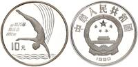 China 10 Yuan Olympische Spiele - Turmspringerin -