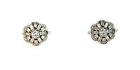 750 Weißgold Ring mit vielen Diamanten 6,7gramm, Ringgröße 51-52 -
