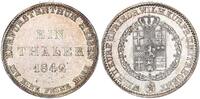 Hessen Kassel - Kurfürstentum 1 Taler Wilhelm II und Friedrich Wilhelm -