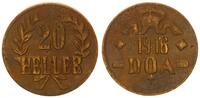 Kolonien Deutsch-Ostafrika 20 Heller J.727 b Messing -