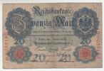 Deutschland 20 Mark Banknote Deutschland, 20 Mark Banknote, 7. Februar 1908 -