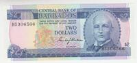 Barbados 2 $ Banknote Barbados, 2 $ Banknote -
