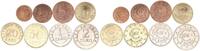 Eurovorläufer 1,2,5,10,20,50 Cent 1+2 Euro  Spanien Euro Proben vz-st