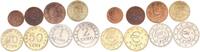 Eurovorläufer 1,2,5,10,20,50 Cent 1+2 Euro  Spanien Euro Proben vz-st