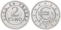 Spanien Eurovorläufer 2 Euro Euro Proben -