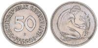 Deutschland 50 Pfennig Fehlprägung Variante mit kleinem D -