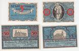 Torgau 4 Scheine zu 5,10,25 & 50Pf Torgau, 4 Scheine zu 5,10,25 & 50Pf, 1921 -