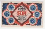 Bielefeld, Wielefeld 50 Pfennig-Schein Stadt-Sparkasse, Notgeld -