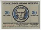 Weimar 50 Pfennig-Schein Weimar, 50 Pfennig-Schein, 1921 -
