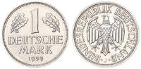 Deutschland 1 DM 1 DM Kursmünze 1959 J -