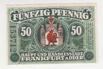 Deutschland/ Frankfurt-Oder, 50 Pfennig-Schein, 1917 fast kassenfrisch