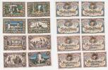 Deutschland/ Rheinsberg LOT: je 4x 25,50,75Pf Scheine Deutschland/ Rheinsberg, LOT: je 4x 25,50,75Pf Scheine -