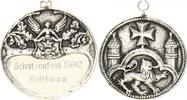 Medaille -Schützen Osterode im Harz Silbermedaille Schützen Osterode im Harz Osterode im Harz Schützenmedaille 1982 Meistmann -