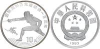 China 10 Yuan Olympische Sommerspiele - Fechten -