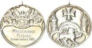 Medaille -Schützen Osterode im Harz Silbermedaille Schützen Osterode im Harz Osterode im Harz Schützenmedaille 1985 Meistmann Pistole -