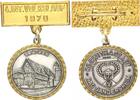 Deutschland Silber Medaille Volkslauf Bad Gandersheim Medaille int. Volkslauf -