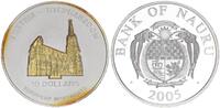 Nauru 10 Dollar Skulpturmünze 1 Unze Silber - Österreich Stephansdom -
