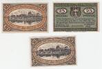Neidenburg 10,25,50 Pfennig Scheine Neidenburg, 10,25,50 Pfennig Scheine, 1920 -