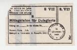 Deutschland / Polen / Getto Litzmannstadt Mittagstalon f. Delegierte Deutschland / Polen / Getto Litzmannstadt, Mittagstalon f. Delegierte -