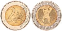 Deutschland 2 Euro Fehlprägung : mit abartiger Randschrift,Einigkeit und Freiheit ,sonst geriffelt -