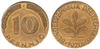 Deutschland - BRD 10 Pfennig Fehlprägung auf 5 Pfennig Schrötling -