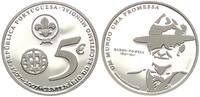 Portugal 5 Euro 100. Jahrestag - Weltpfadfinderorganisation -