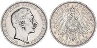 Deutsches Kaiserreich - Preußen 3 Mark 3 Reichsmark Wilhelm II - Deutscher Kaiser, König von Preussen -