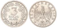 Deutschland / WEIMAR 3 Mark Kursmünze -