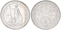 Großbritannien - Hongkong - China Trade Dollar, 1 Dollar Silbermünze Empire Great Britain* -