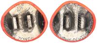 Bundesrepublik Deutschland 5 Euro Tropische Zone nur auf Innenteil und mehrfach geprägt -